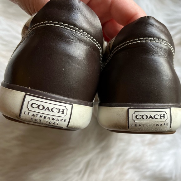 Coach - Brown Monogram Sneaker - Picture 6 of 10